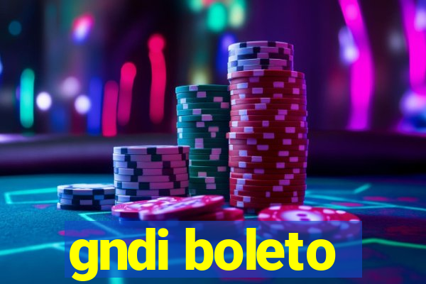 gndi boleto